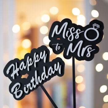 Cake toppers / Sticks